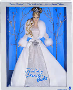 Holiday Visions Barbie=
