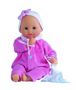 Corolle 23505 Tidoo Suce Pouce in Pink PJs border=