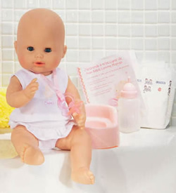 Corolle 24049 Emma Drink and Wet Bath Babyborder=