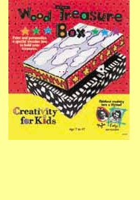 Creativity for kids Wood Treasure Box 