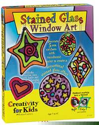 Creativity for kids Stained Glass Window Art