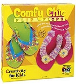 Creativity 1570 Comfy Chic Flip Flops border=