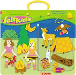 felt kids Campsite Adventure
