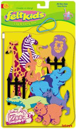 Feltboards & Story Pieces Zoo Trip