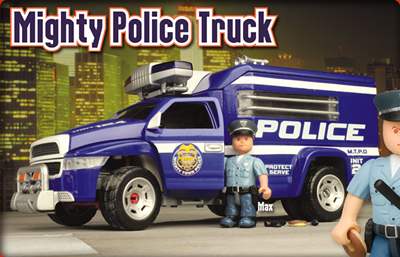  8644 Mighty Police Truck