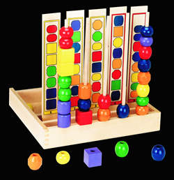 lights bead sequencing set in a box