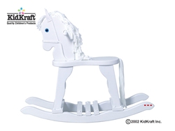 The KidKraft Derby Rocking Horse is the classically designed horse