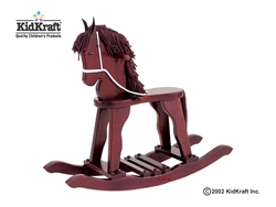 The KidKraft Derby Rocking Horse is the classically designed horse