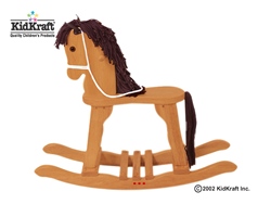 The KidKraft Derby Rocking Horse is the classically designed horse