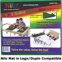Nilo tables Multi activity table Nilo lego style mats