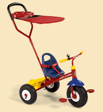 Radio Flyer 54 Deluxe Canopy Steering Trike