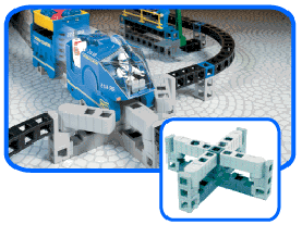 Monorail 4-Way Cross Track