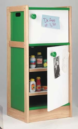 ryans room WOOD REFRIGERATOR