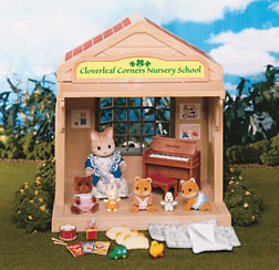  Calico Critters 1952 Cloverleaf Corners Nursery School